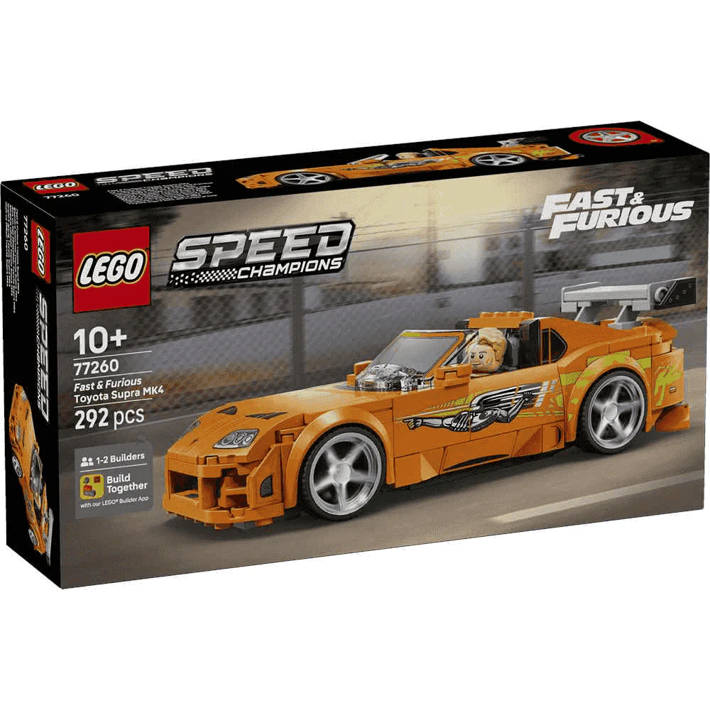 LEGO® Speed Champions Toyota Supra MK4 de A Todo Gas 77260 – 292 piezas - Image 3