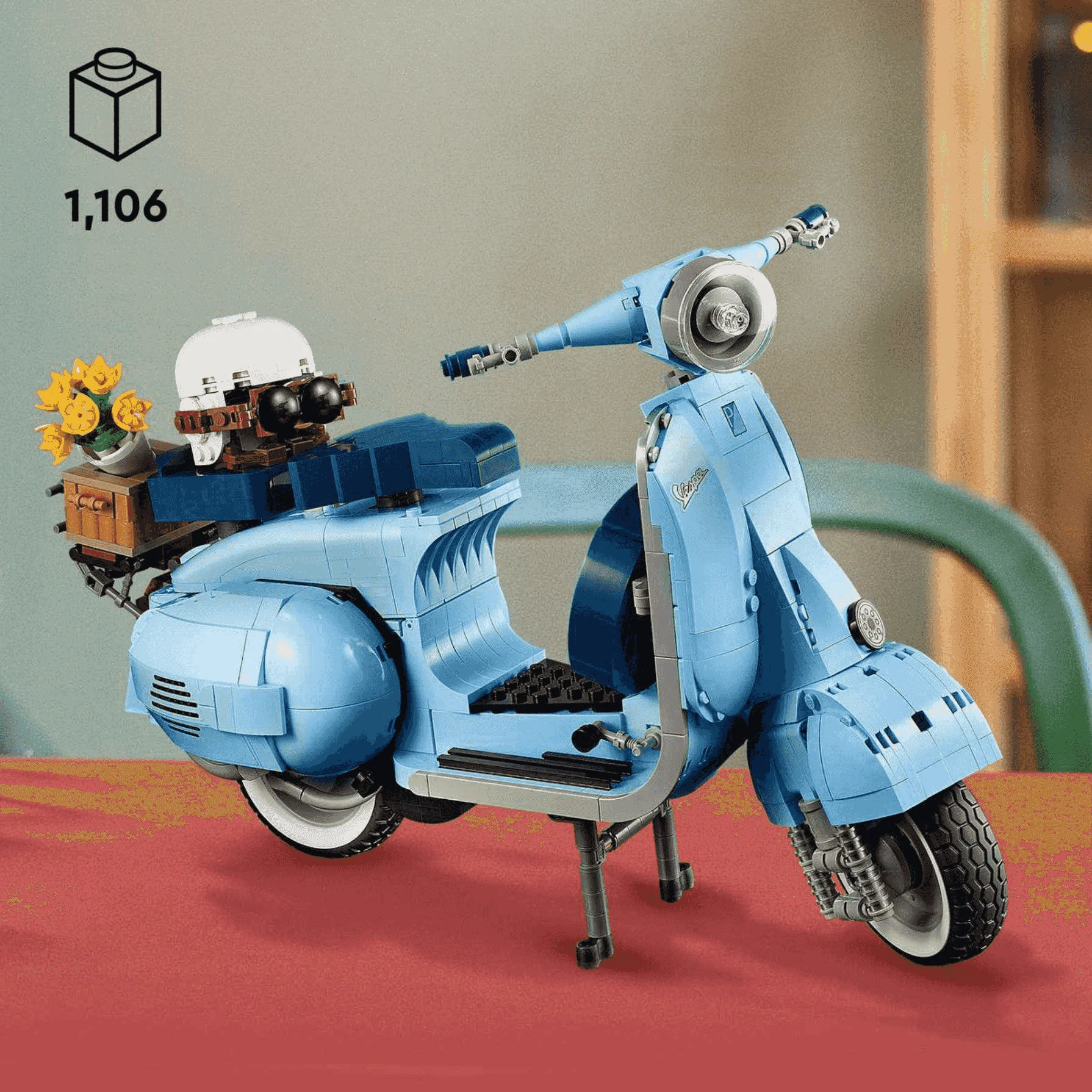 Kit de construcción LEGO 10298 Vespa 125 (1106 piezas) - Image 3