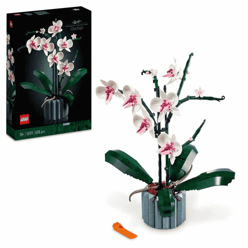 LEGO 10311 Orquídeas (608 piezas) Kit de construcción de planta decorativa
