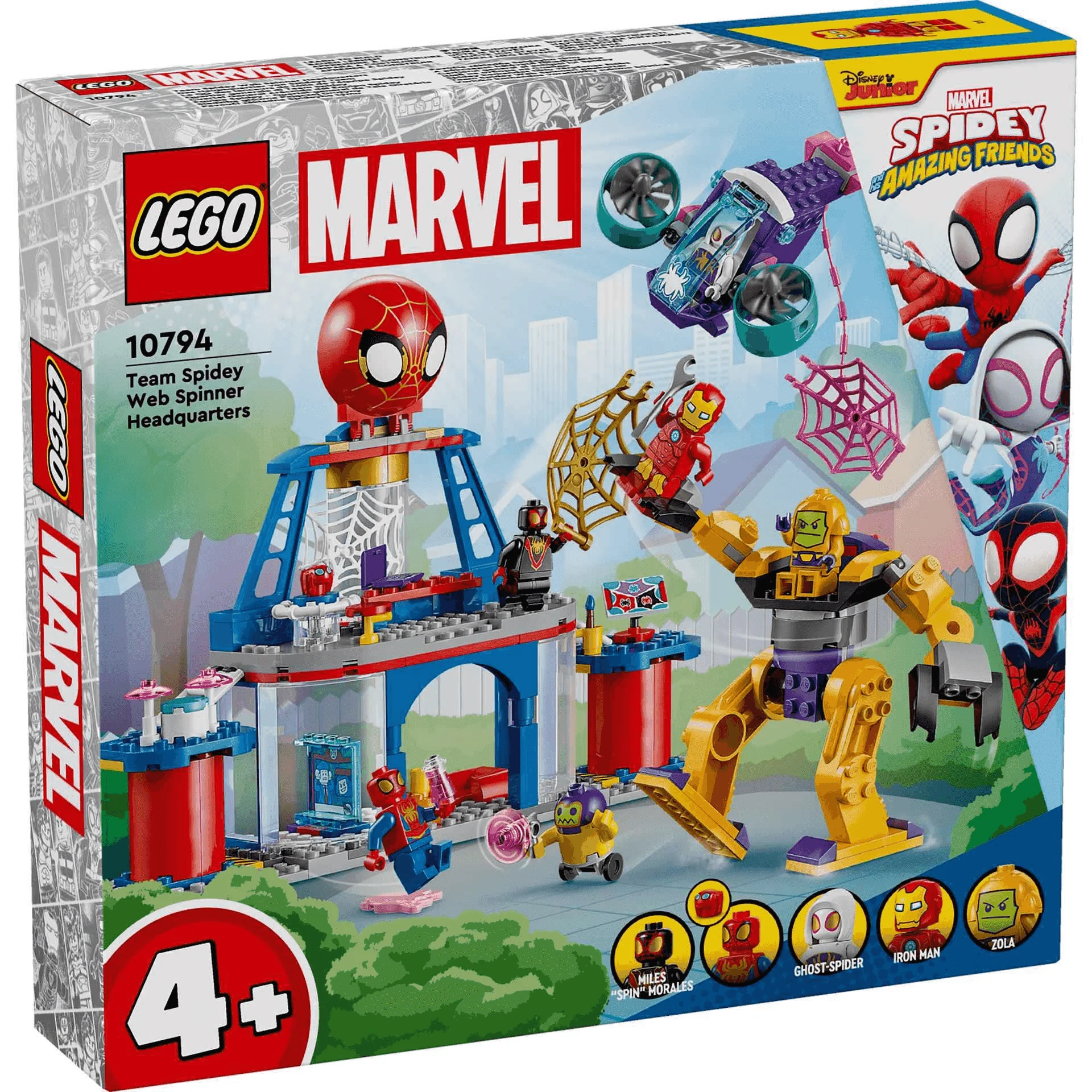 LEGO 4+ Cuartel General Arácnido del Equipo Spidey 10794 - Image 5