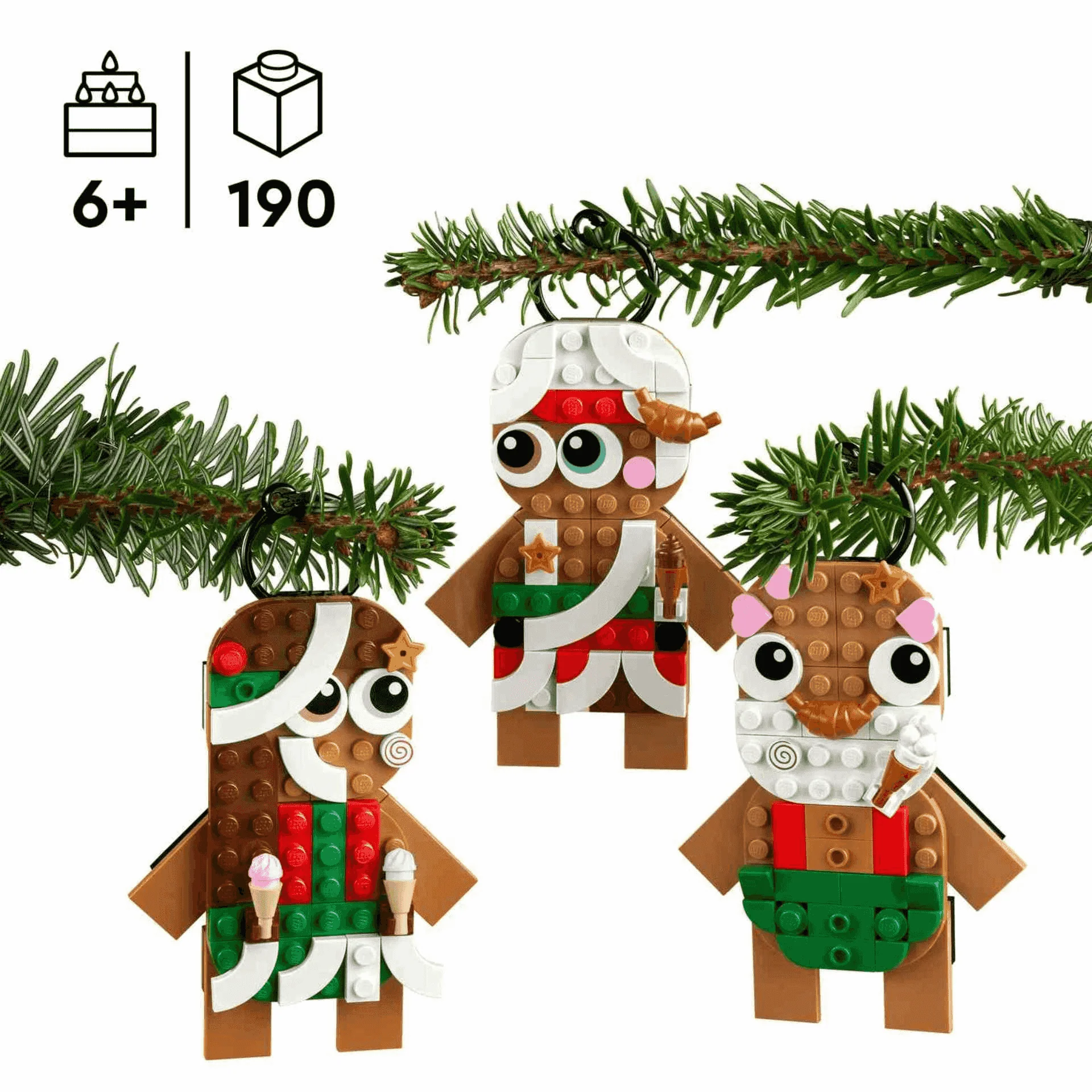 LEGO Adornos de Pan de Jengibre 40642 - Image 2
