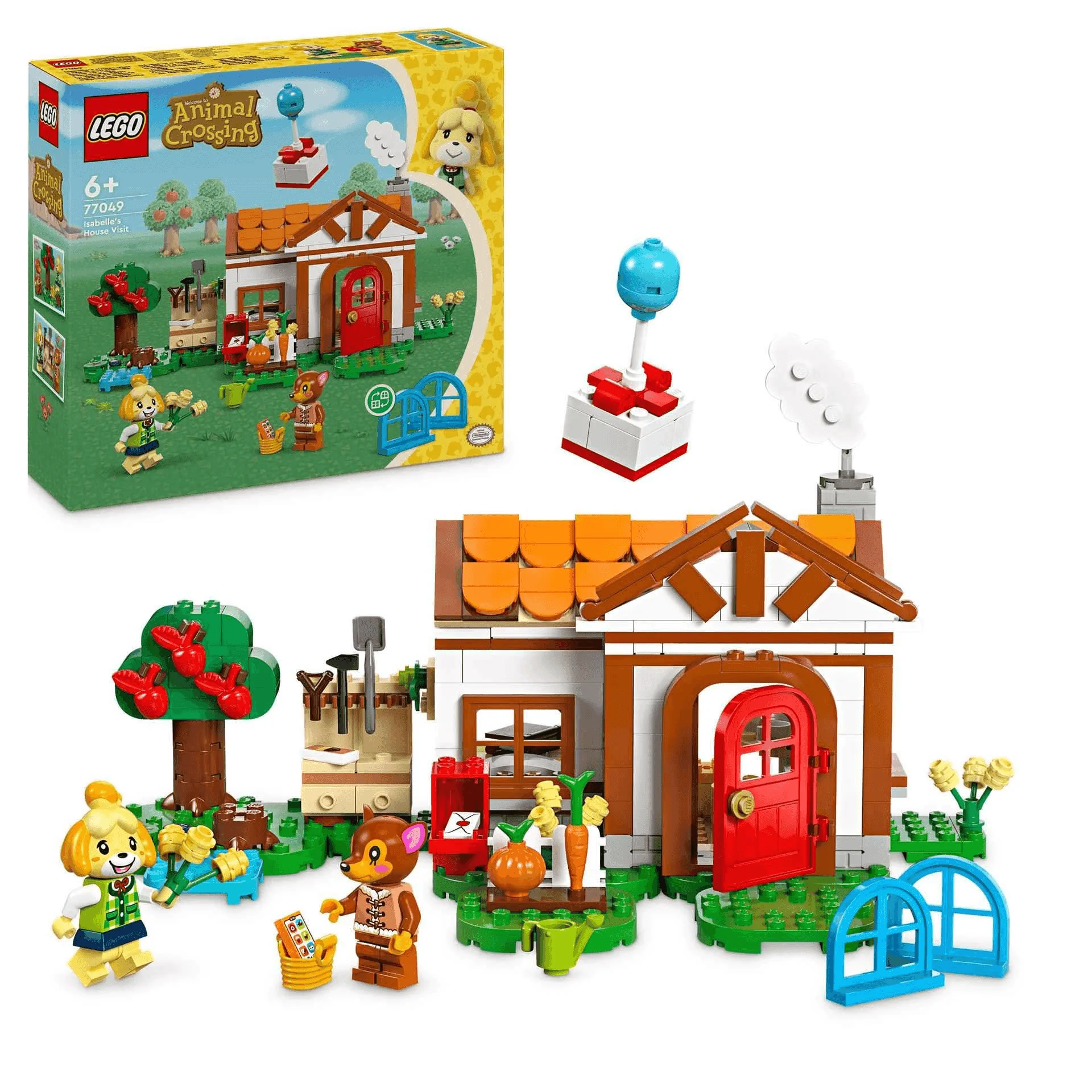 LEGO Animal Crossing™ La visita de Canela 77049