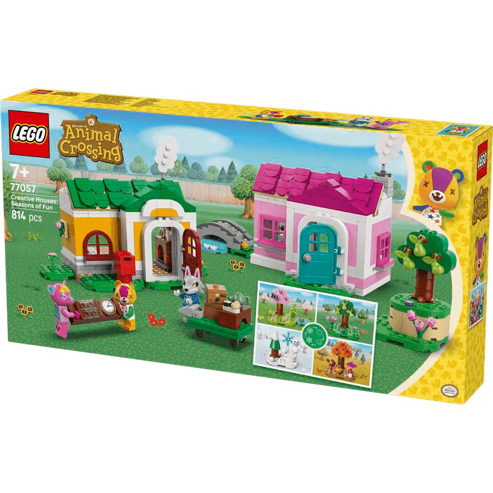 LEGO Animal Crossing Casas Creativas: Diversión estacional 77057 (814 piezas) - 7+ años - Image 3