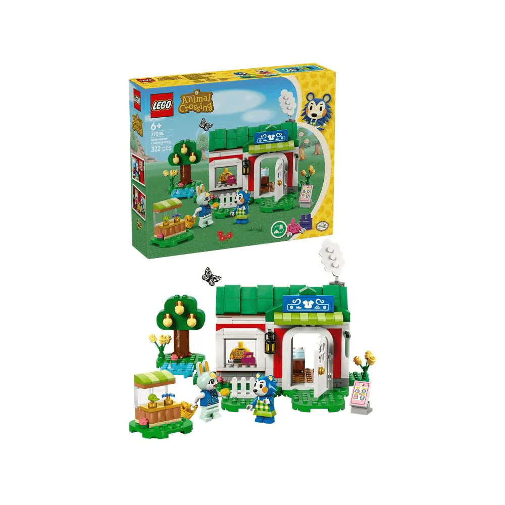 LEGO Animal Crossing Tienda de ropa de las Hermanas Manitas 77055 (322 piezas) - 6+ años - Image 2