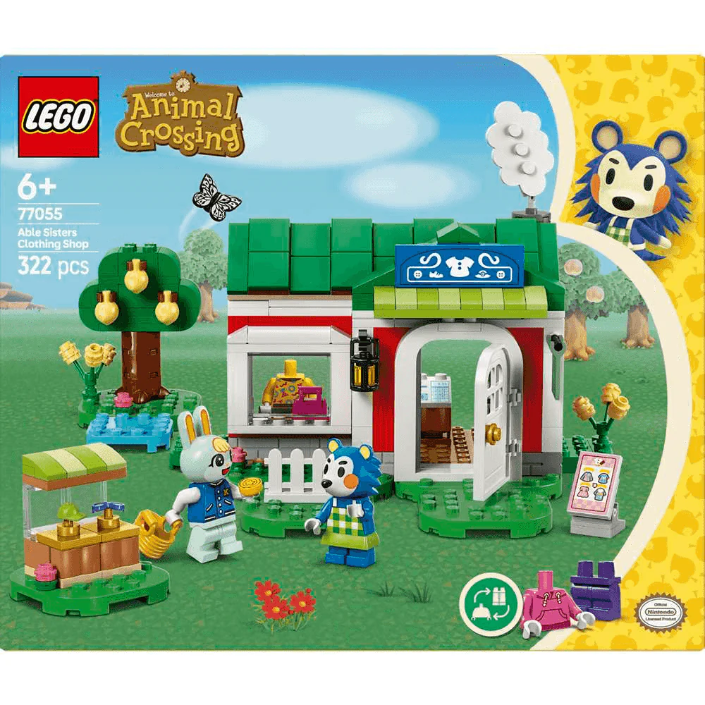 LEGO Animal Crossing Tienda de ropa de las Hermanas Manitas 77055 (322 piezas) - 6+ años - Image 3