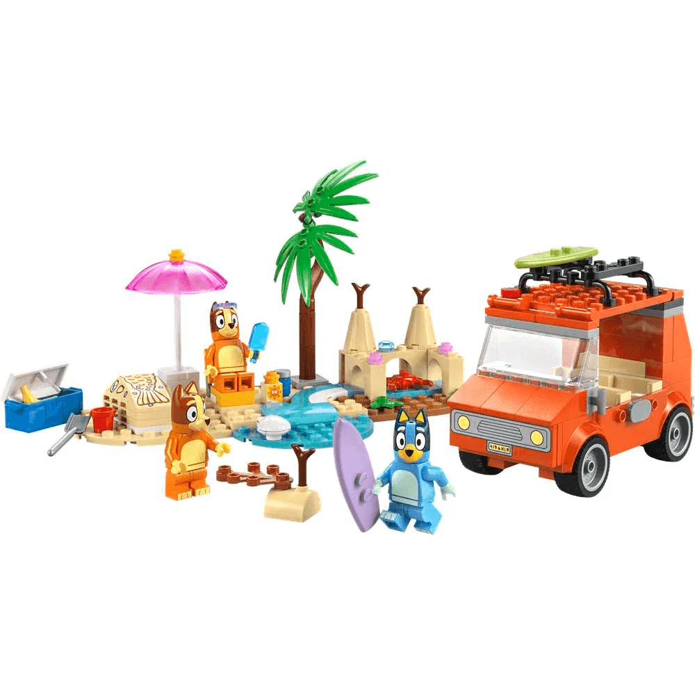 LEGO Bluey Excursión Familiar a la Playa de Bluey Kit 11202 (133 piezas) - 4+ años
