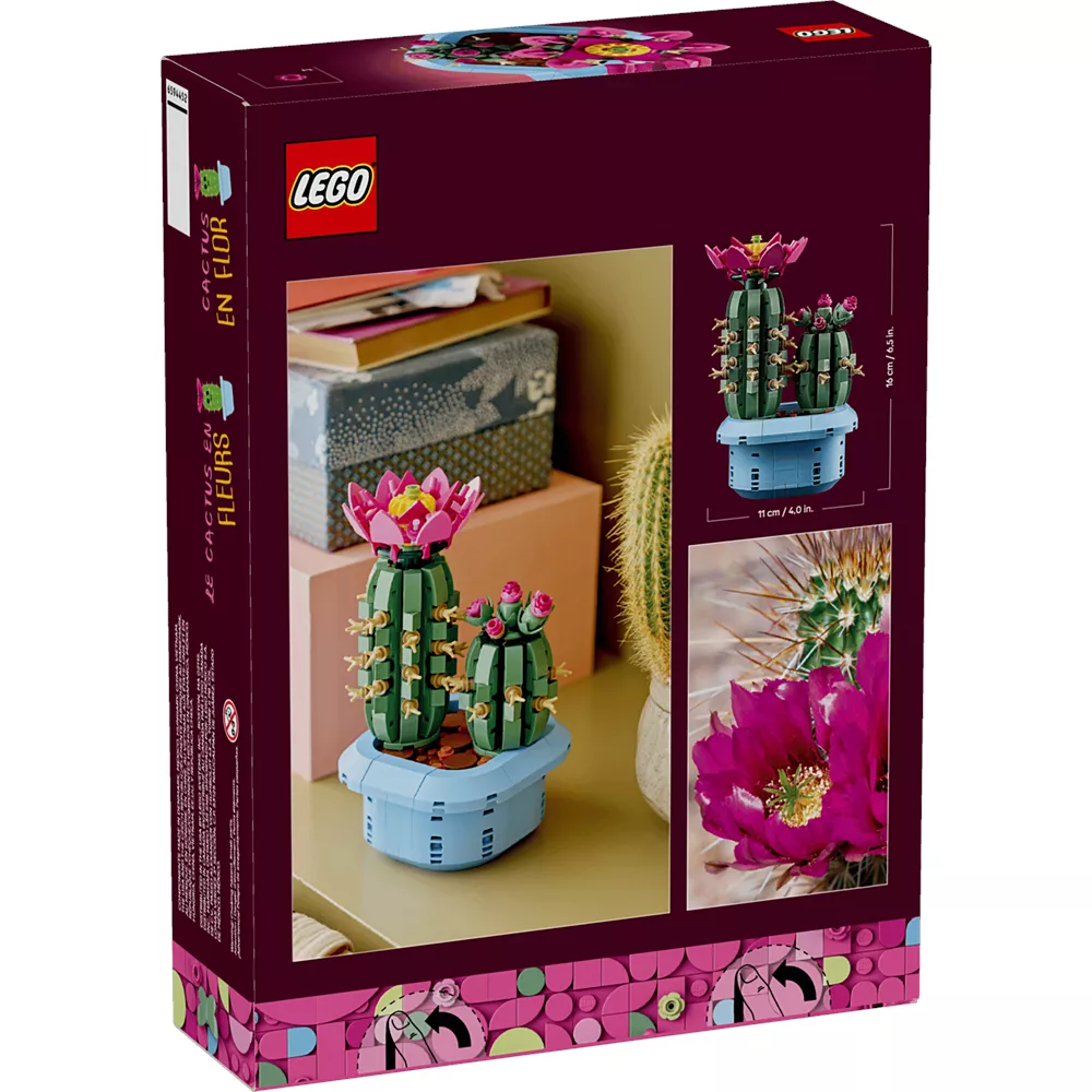 LEGO Botanicals Cactus en Flor Decoración 11509 - Image 3
