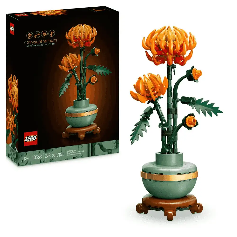 LEGO Botanicals Crisantemo Set de construcción floral 10368 - Image 3