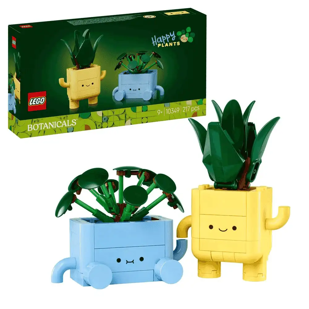 LEGO Botanicals Plantas Felices Decoración 10349