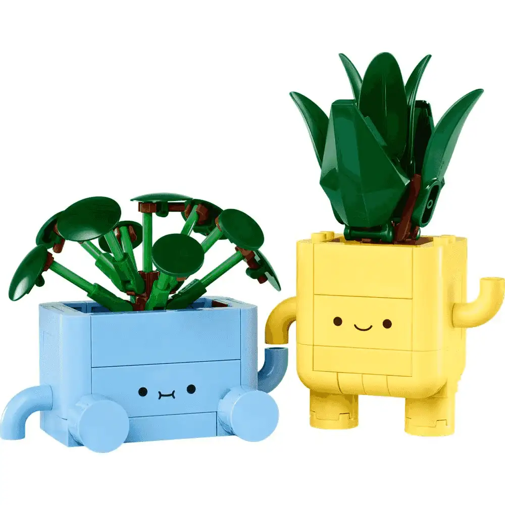 LEGO Botanicals Plantas Felices Decoración 10349 - Image 3