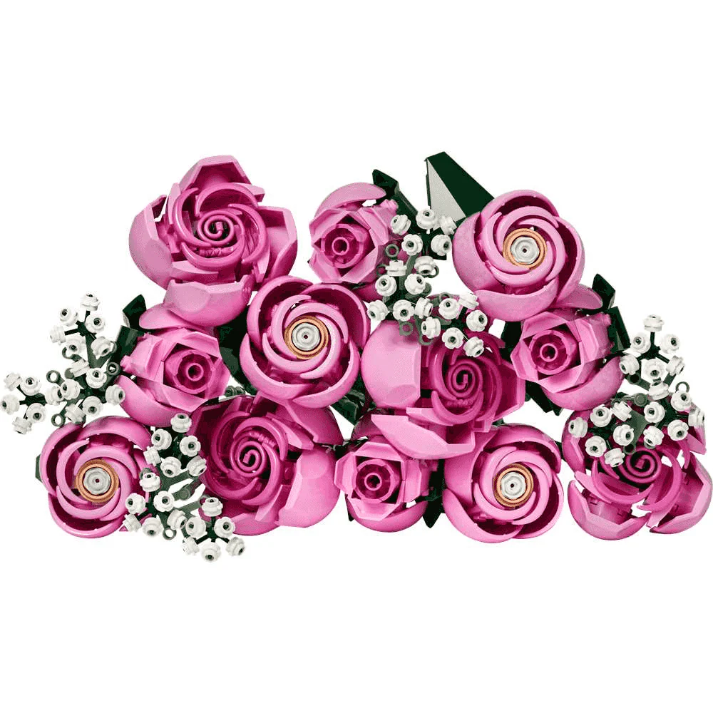 LEGO Botanicals Ramo de Rosas Rosadas Flores 10374