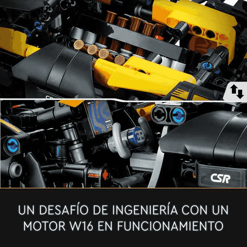 LEGO Technic 42151 Bugatti Bolide (905 piezas) - Image 7