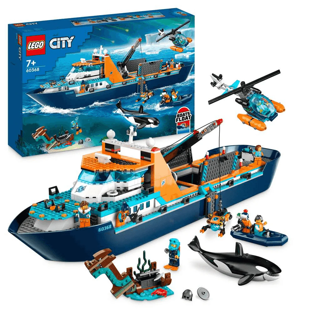 LEGO City 60368 Exploradores del Ártico: Barco (815 piezas) - 7+ años - Image 2