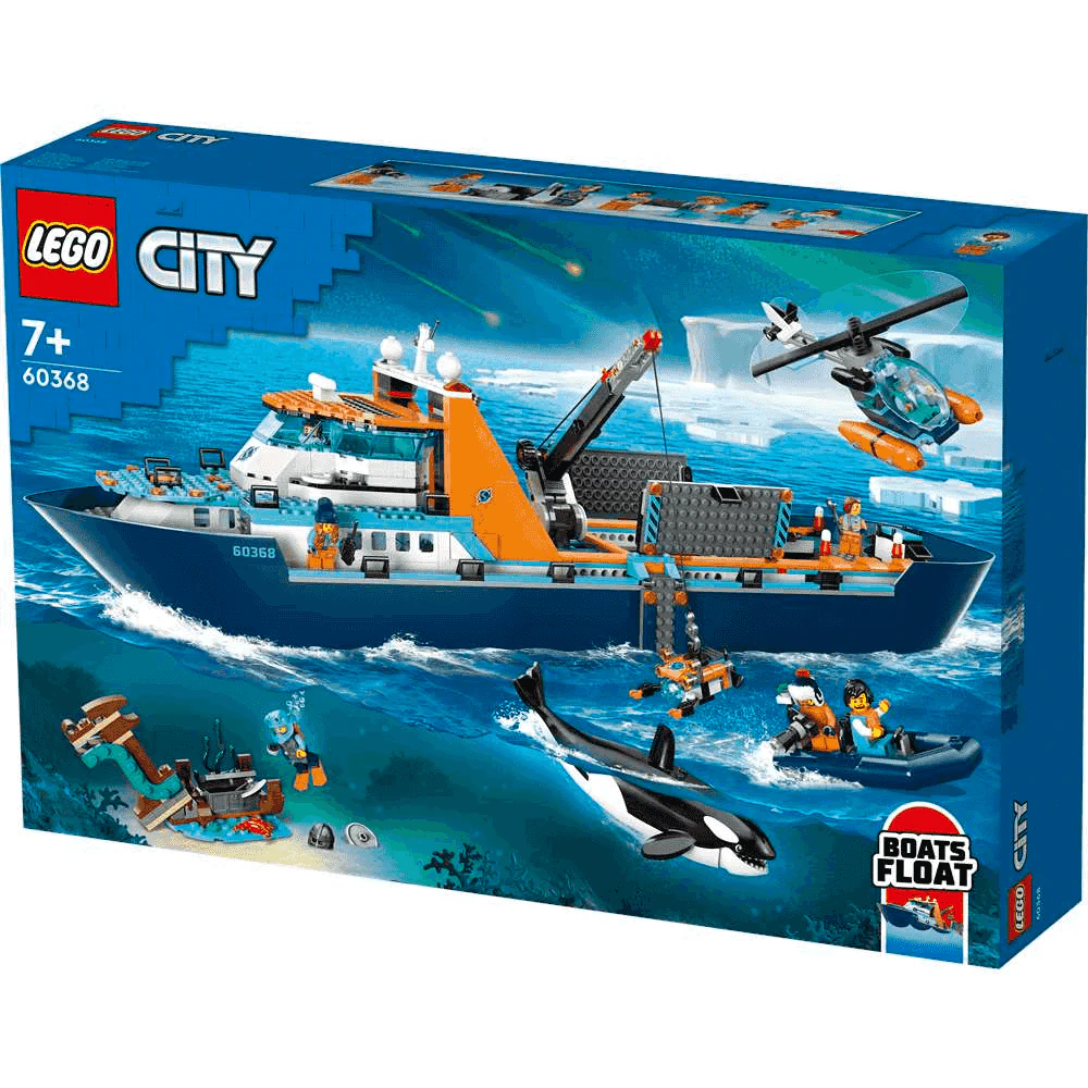 LEGO City 60368 Exploradores del Ártico: Barco (815 piezas) - 7+ años - Image 3