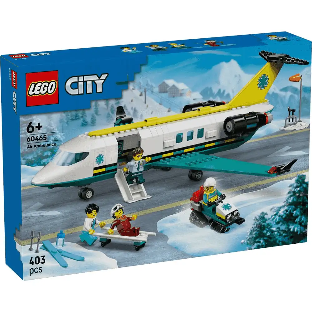 LEGO City Ambulancia Aérea de Emergencia Set 60465 - Image 3