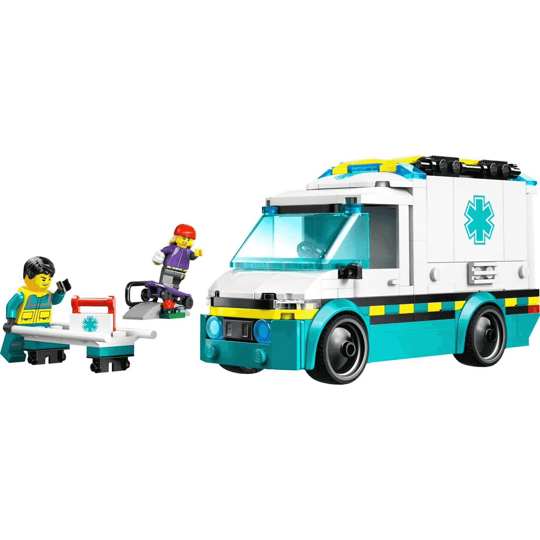 LEGO City Ambulancia de Emergencias Set construible 60451