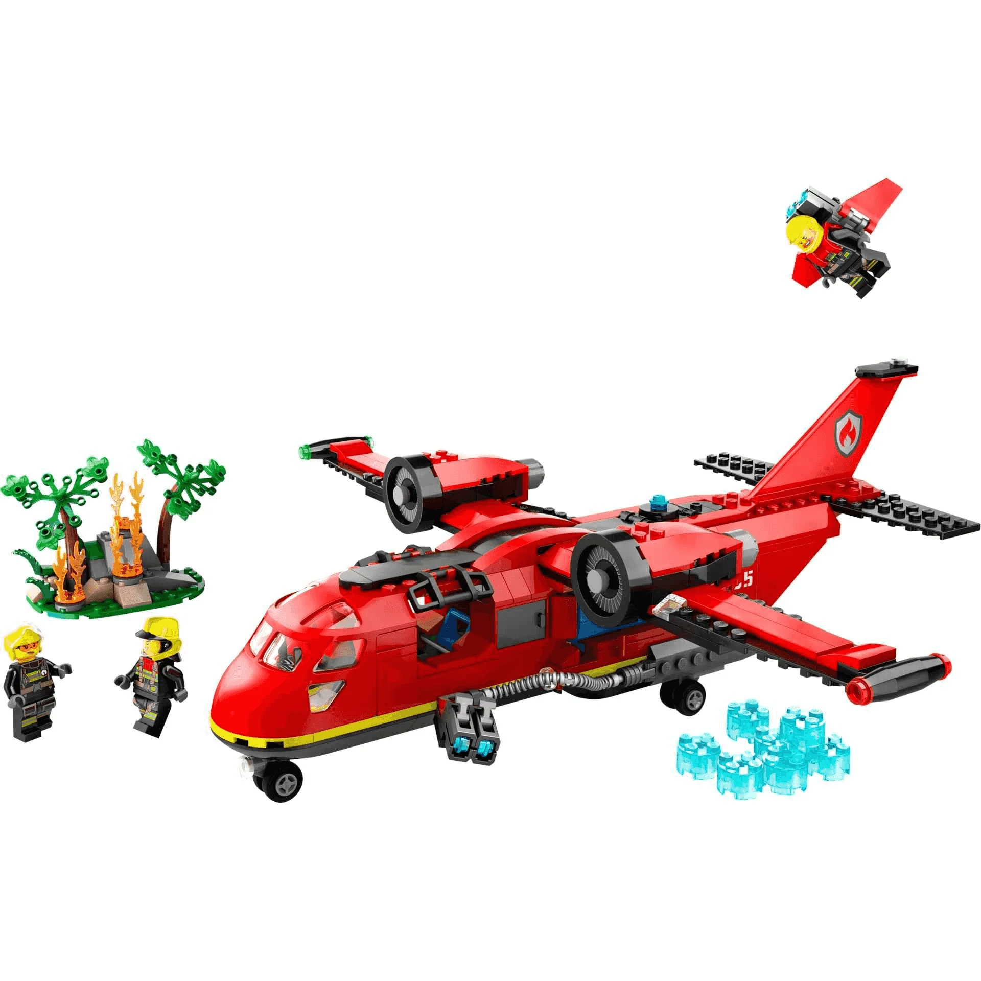 LEGO City Avión de Rescate de Bomberos Set de juguetes de construcción 60413 - Image 2