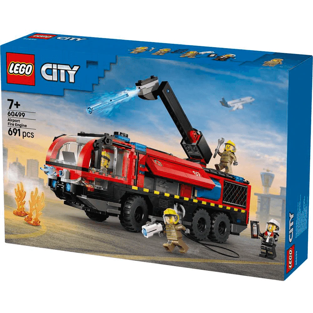 LEGO City Camión de Bomberos Aeroportuario Set 60499 - Image 2
