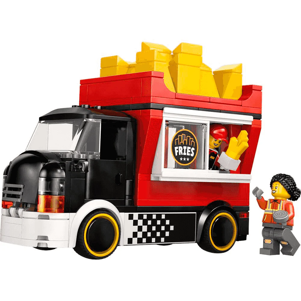 LEGO City Camión de Patatas Fritas – Set de construcción con vehículo (60488) - Image 2