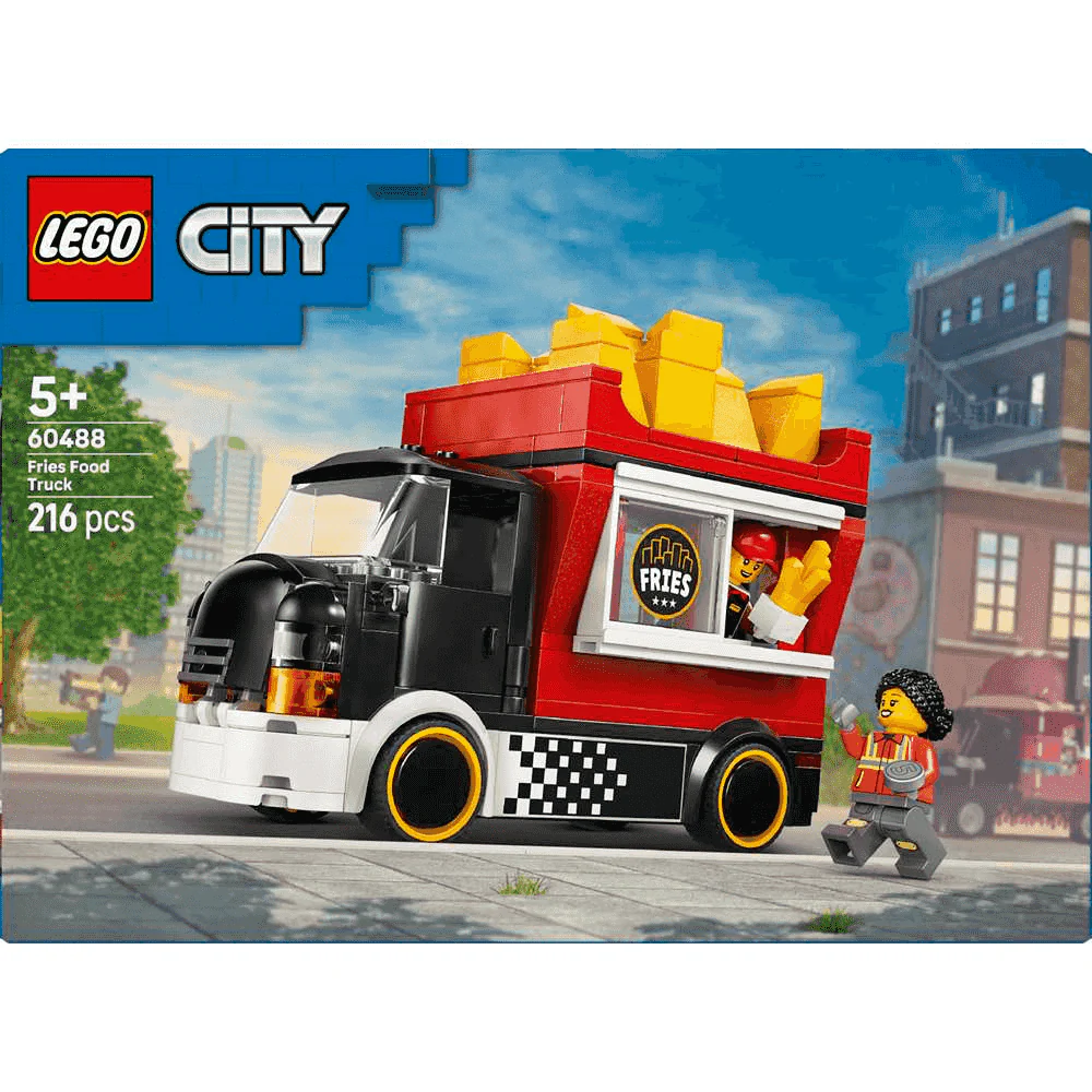 LEGO City Camión de Patatas Fritas – Set de construcción con vehículo (60488) - Image 4