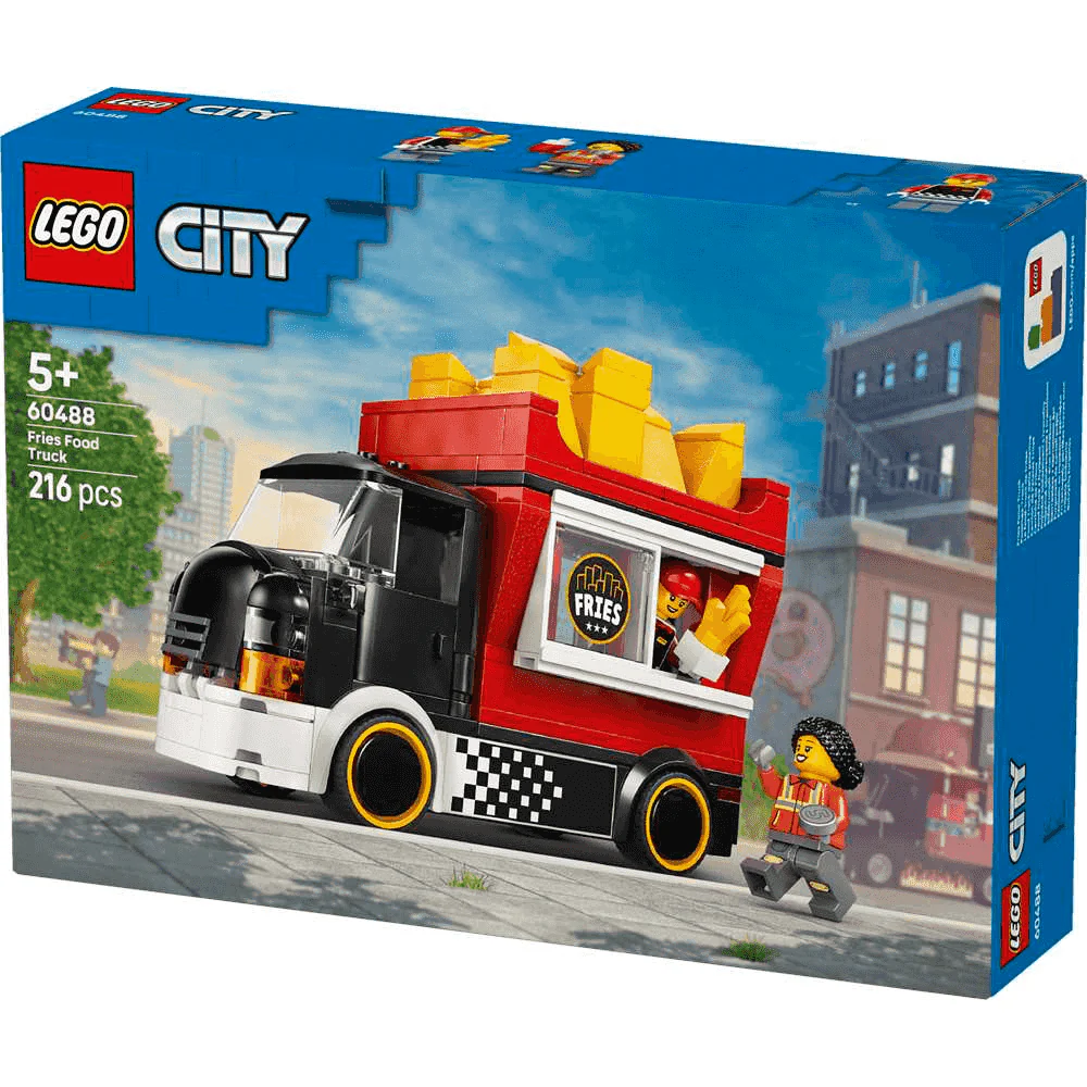 LEGO City Camión de Patatas Fritas – Set de construcción con vehículo (60488) - Image 5