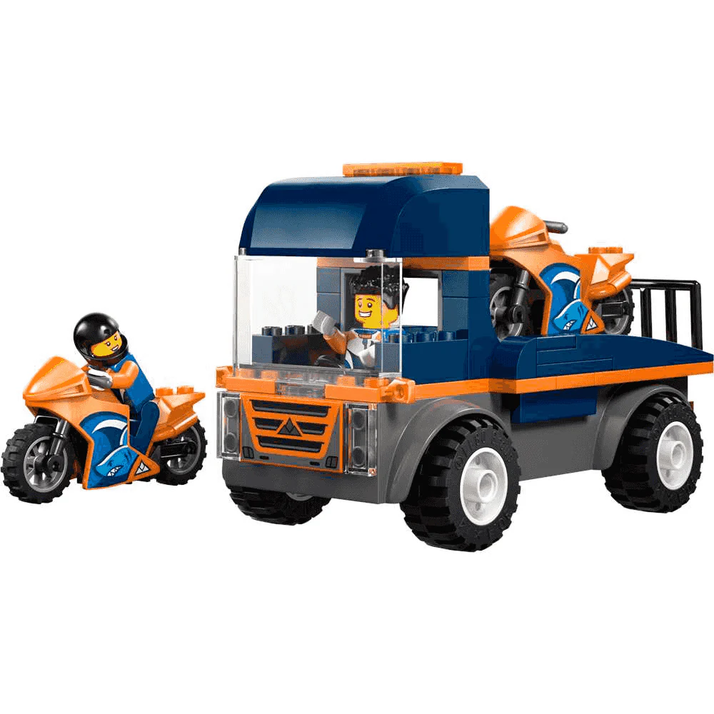 LEGO City Camión de Transporte de Motos Juguete 60491