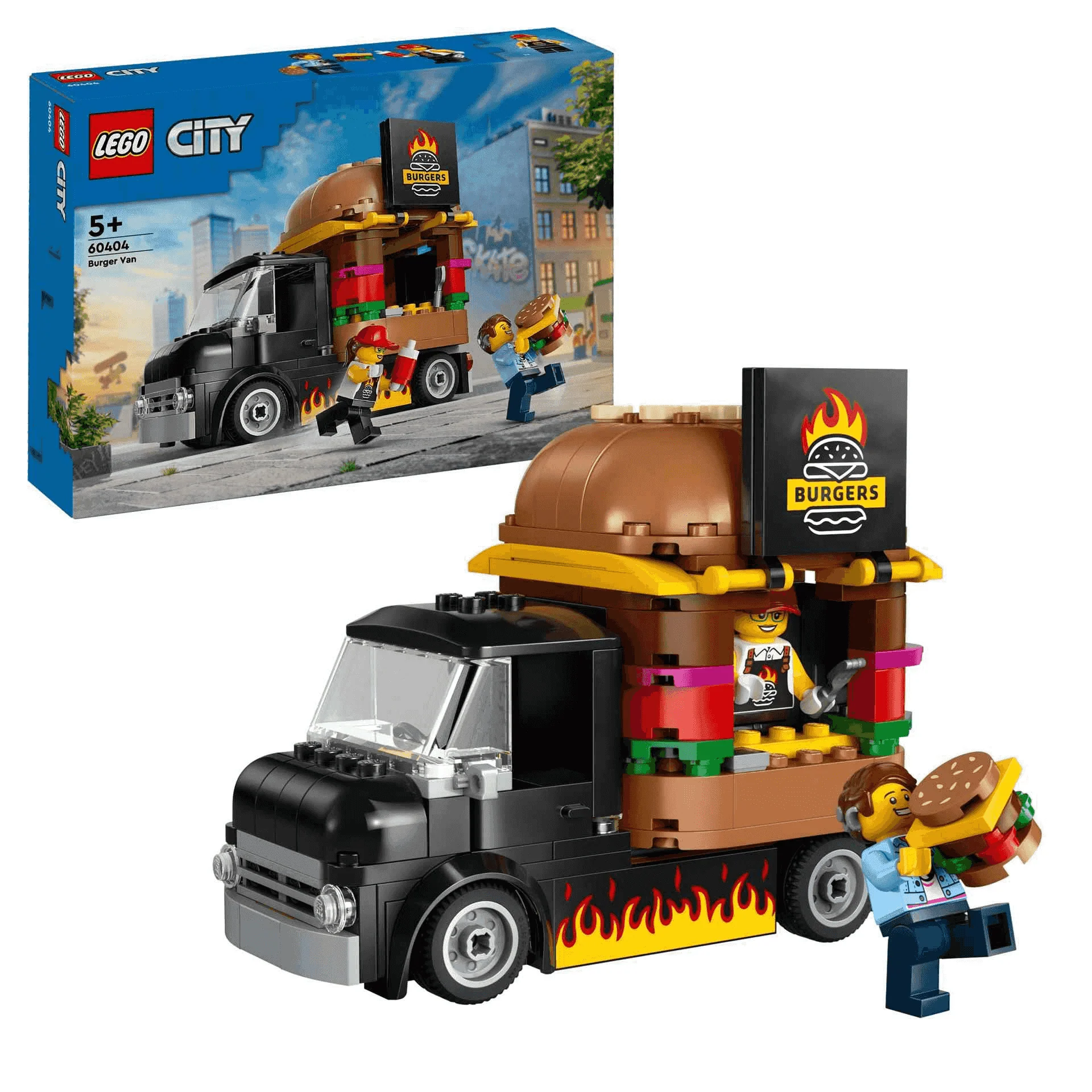 LEGO City Camión Hamburguesería Set de construcción de juguetes 60404