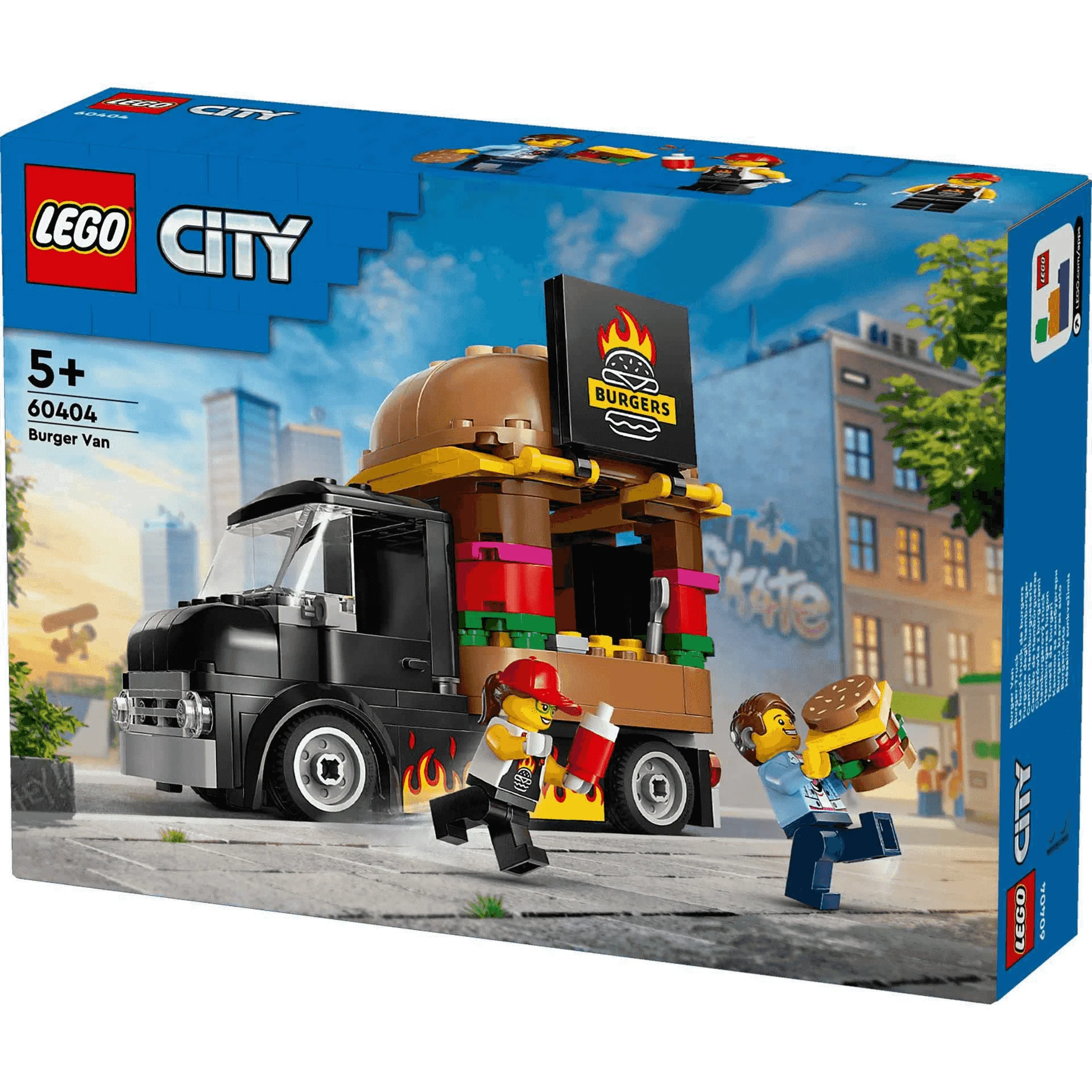 LEGO City Camión Hamburguesería Set de construcción de juguetes 60404 - Image 4