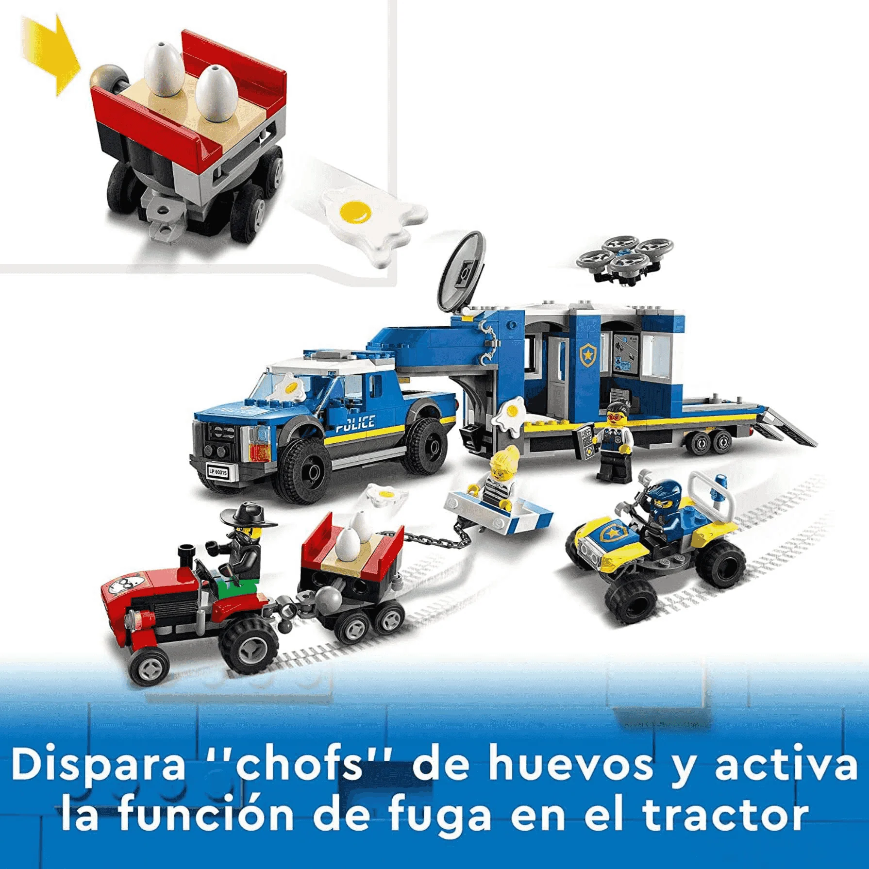 LEGO City Central Móvil de Policía 60315 - Image 5