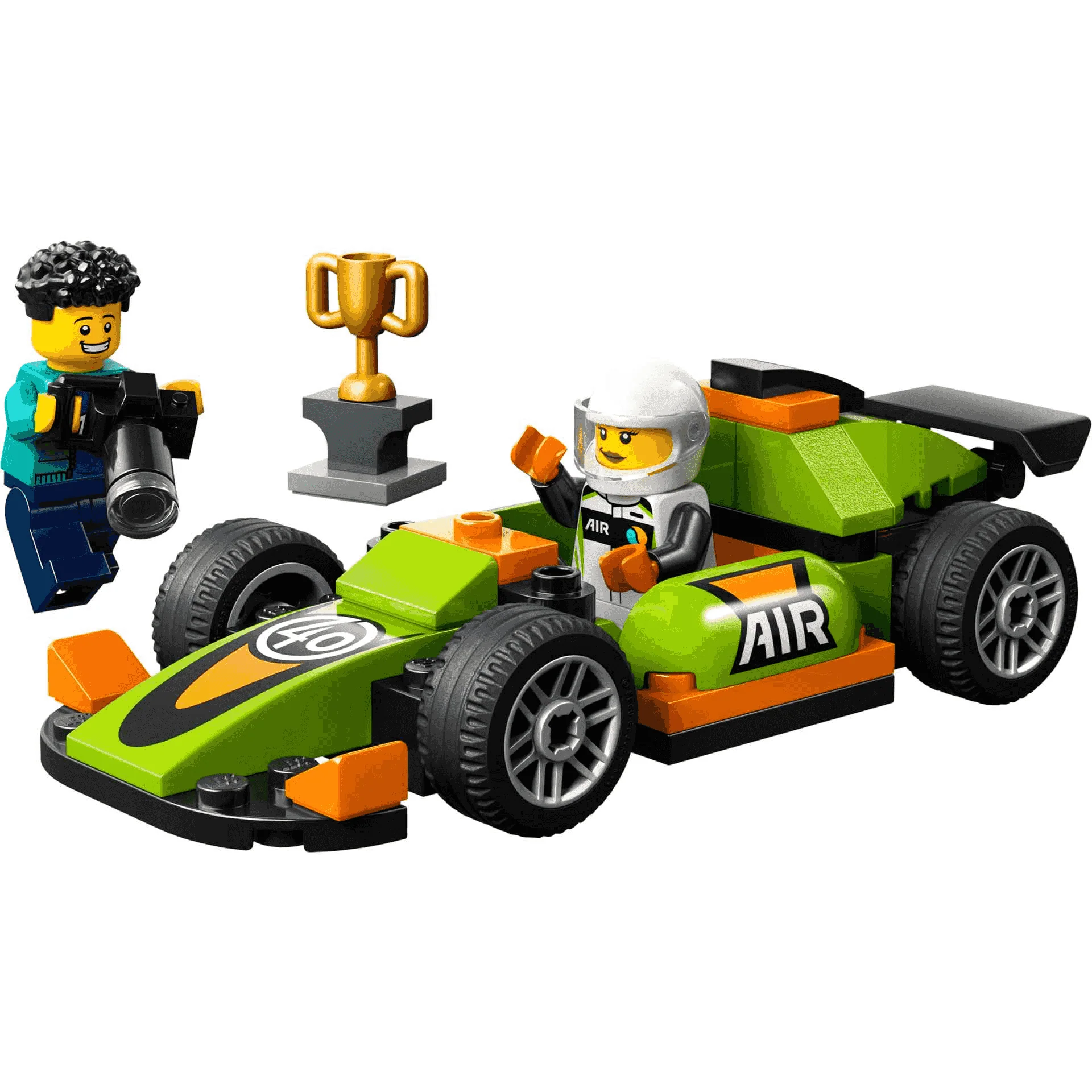 LEGO City Deportivo de Carreras Verde Vehículo de competición de juguete 60399 - Image 2