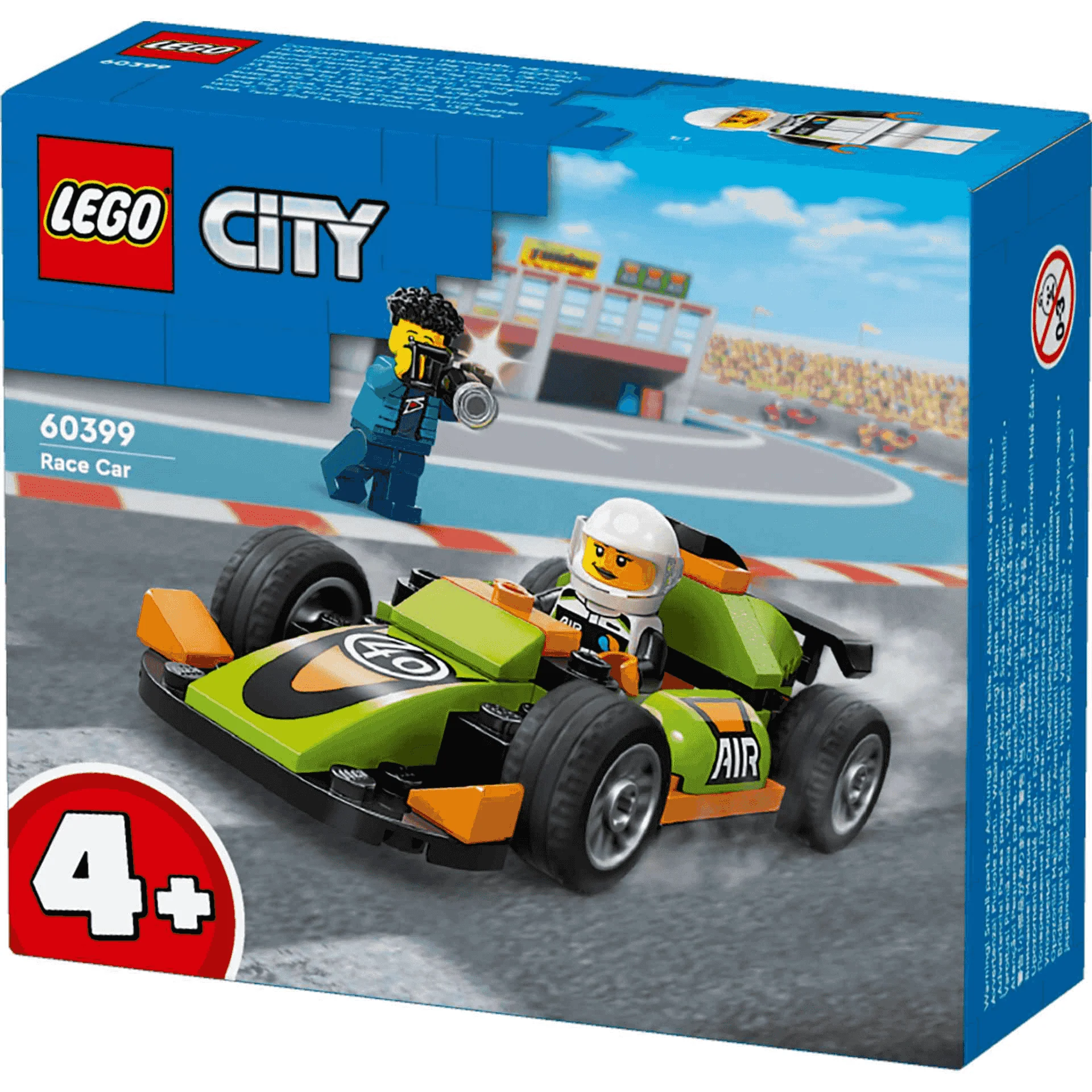 LEGO City Deportivo de Carreras Verde Vehículo de competición de juguete 60399 - Image 4