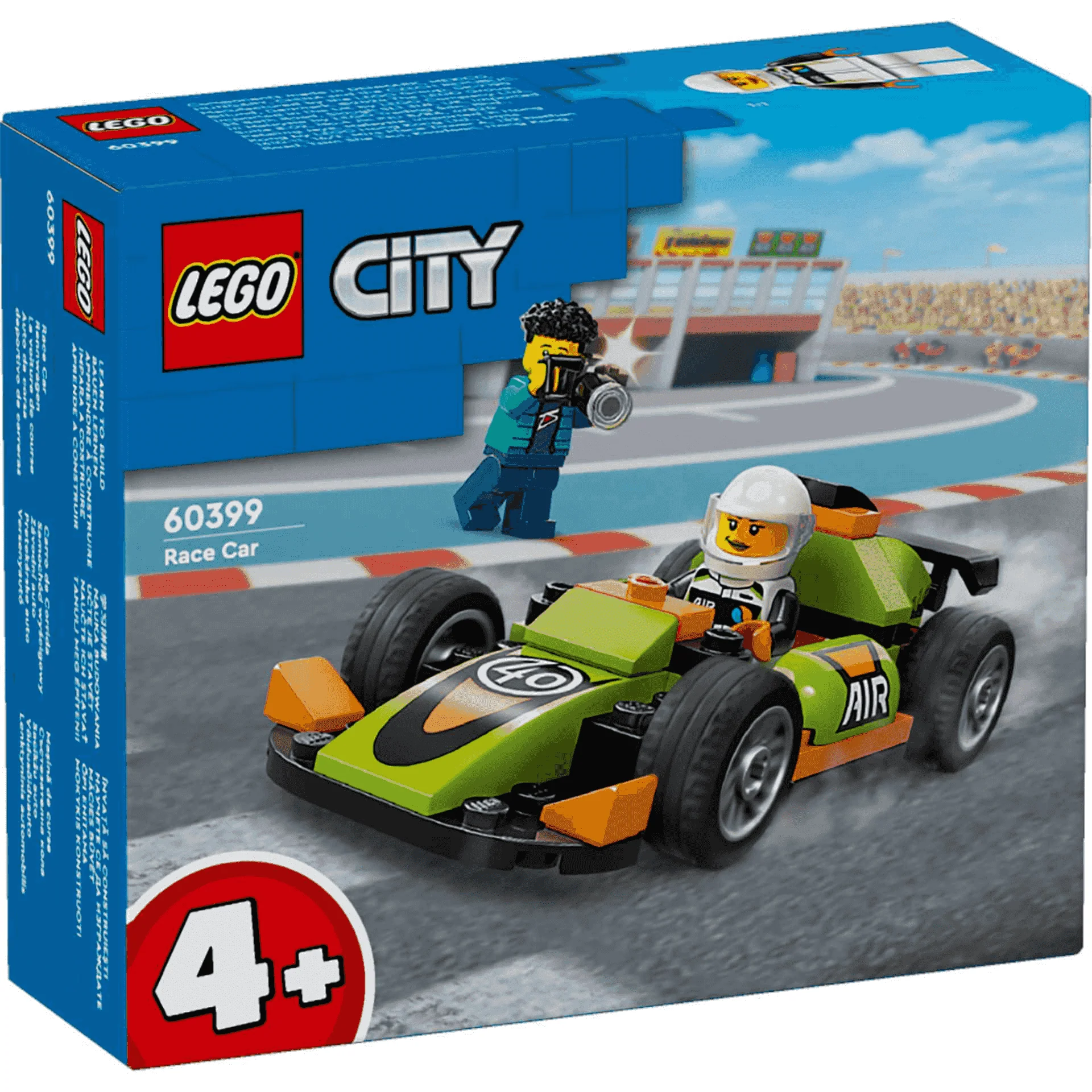 LEGO City Deportivo de Carreras Verde Vehículo de competición de juguete 60399 - Image 5