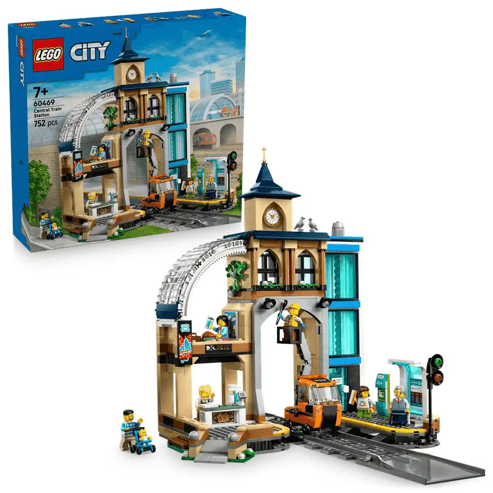 LEGO City Estación Central de Ferrocarril Set 60469
