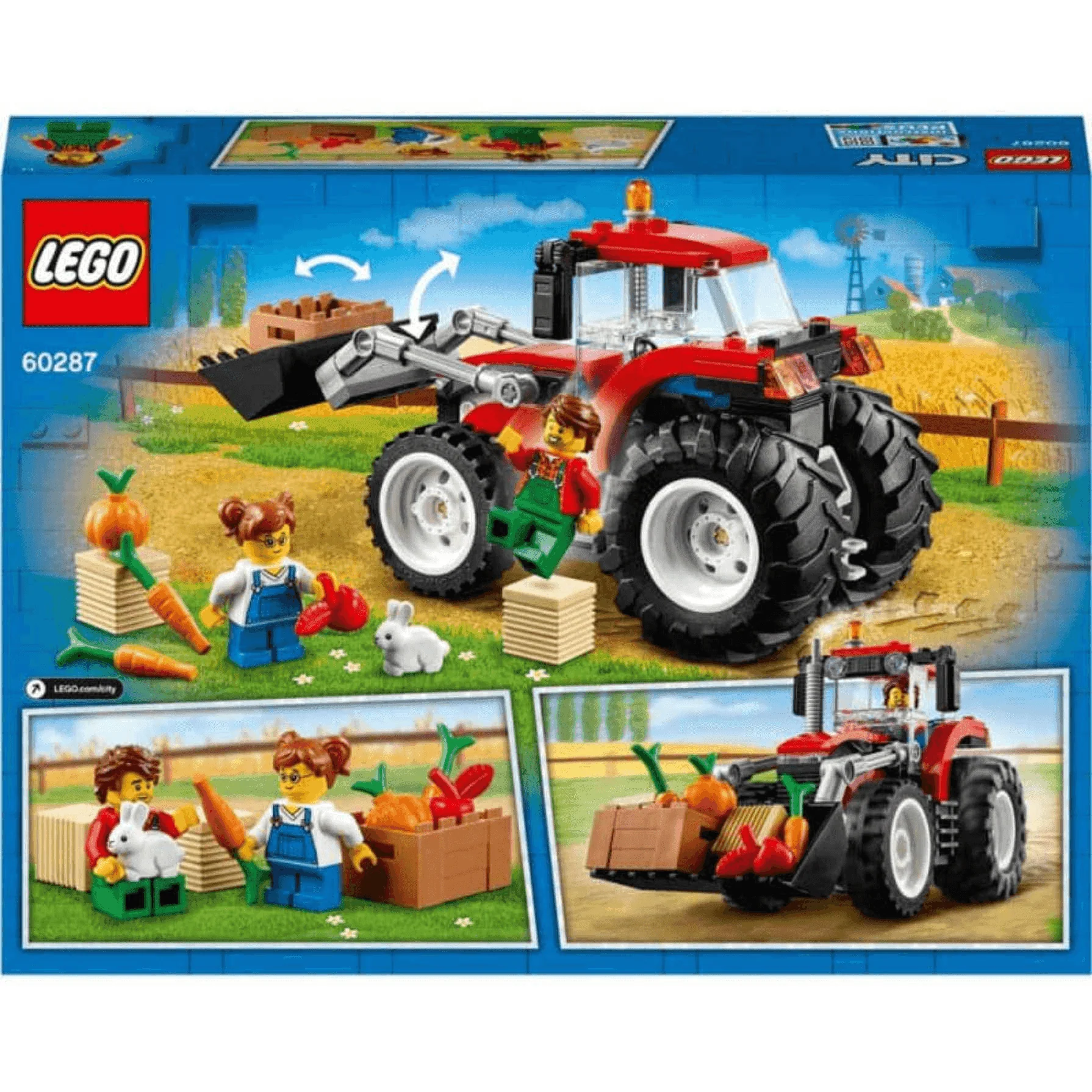 LEGO City Great Vehicles Tractor 60287 - Image 3