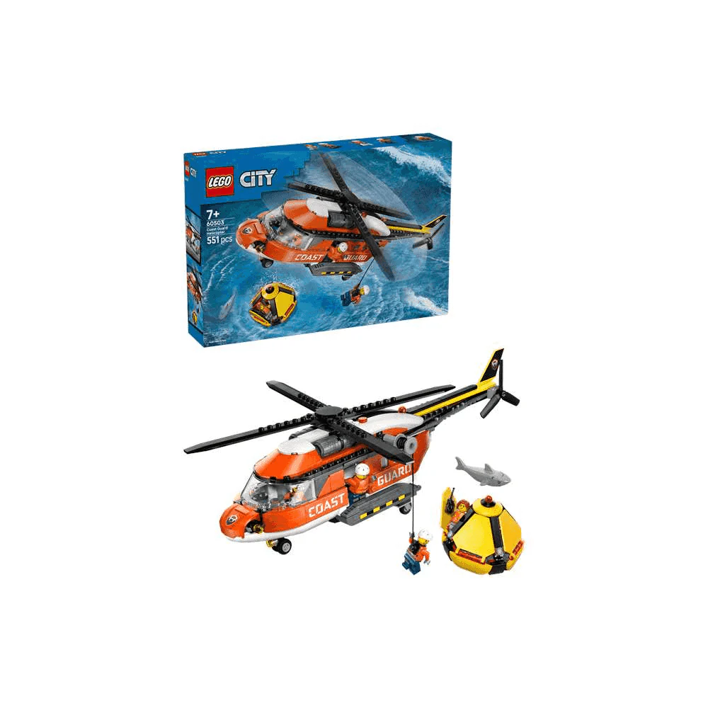 LEGO City Helicóptero de Guardacostas 60503 - Image 2