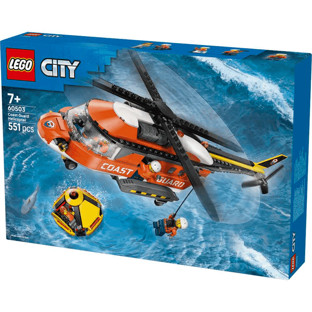 LEGO City Helicóptero de Guardacostas 60503 - Image 3
