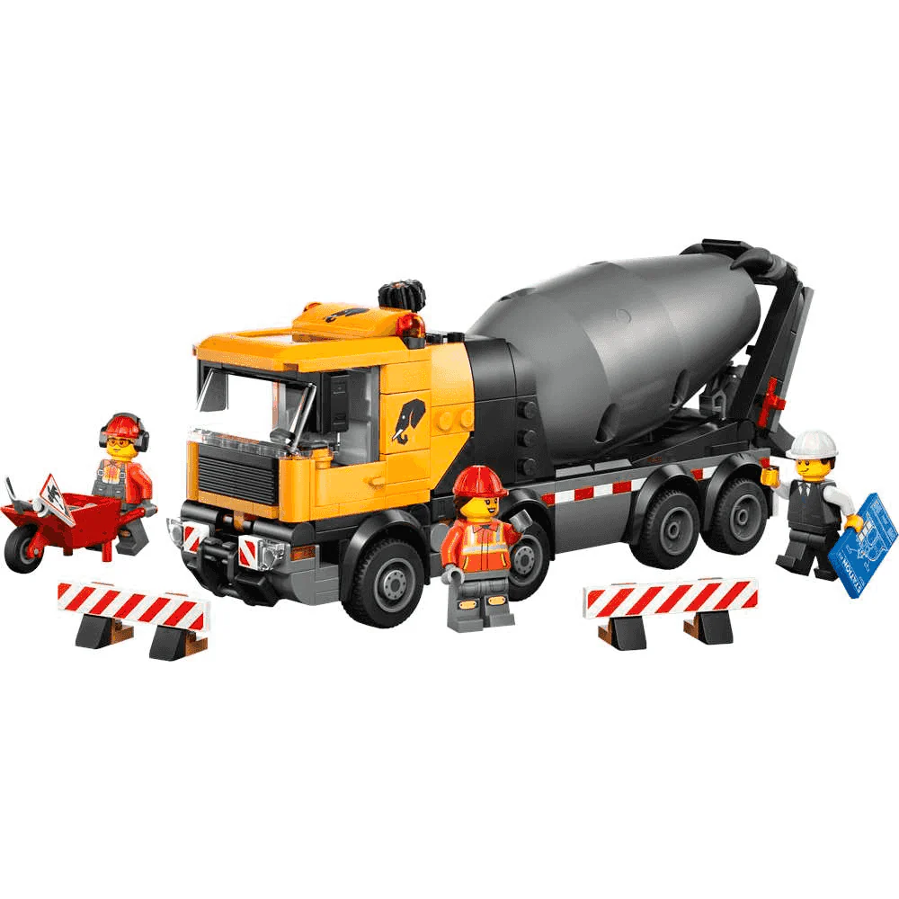 LEGO City Hormigonera - Juguete de Construcción - 60478 (371 piezas) - 7+ años