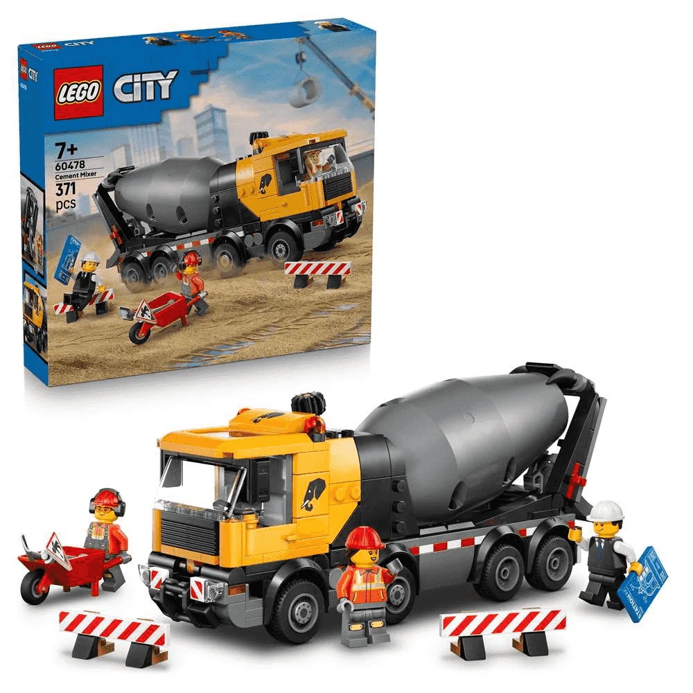 LEGO City Hormigonera - Juguete de Construcción - 60478 (371 piezas) - 7+ años - Image 2