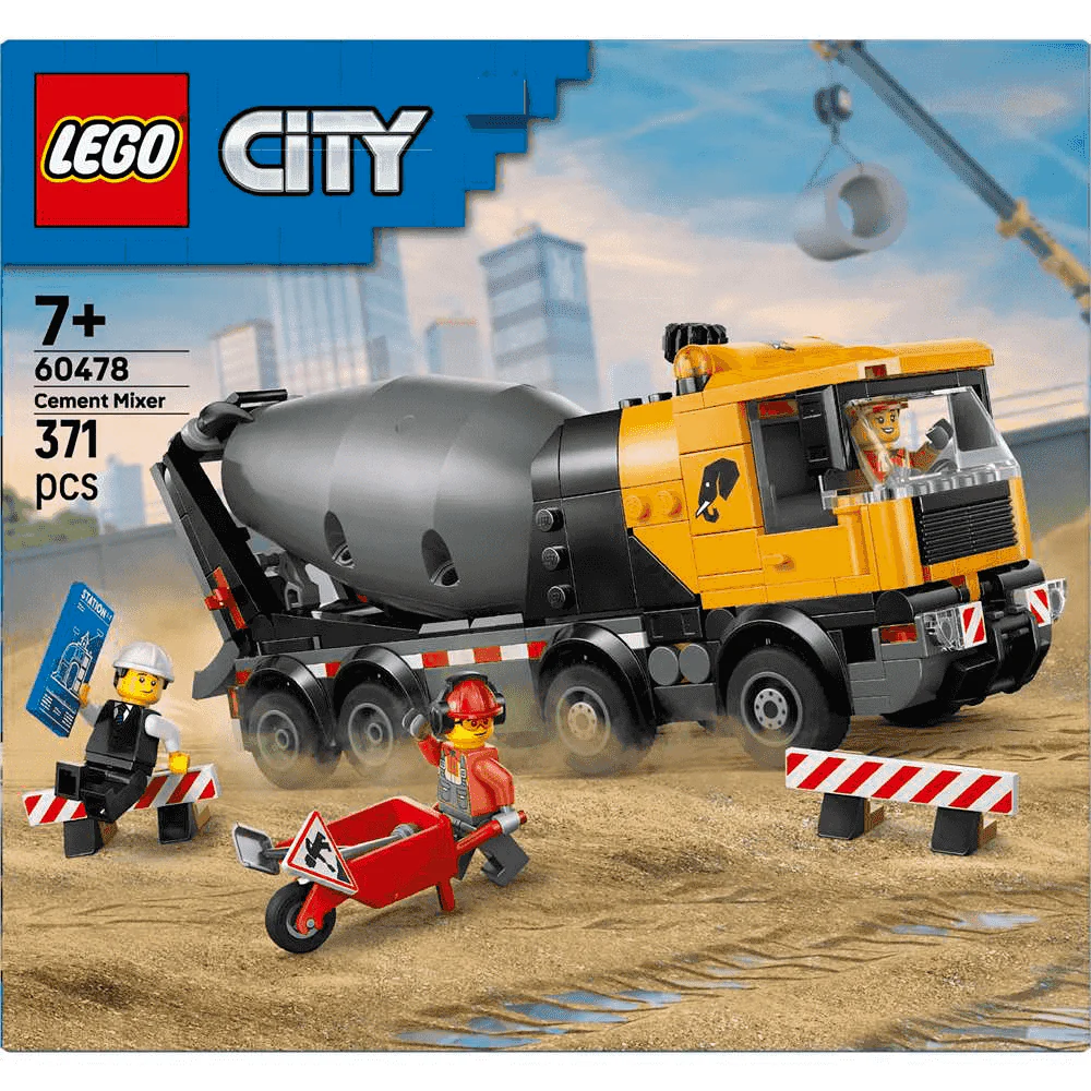 LEGO City Hormigonera - Juguete de Construcción - 60478 (371 piezas) - 7+ años - Image 3