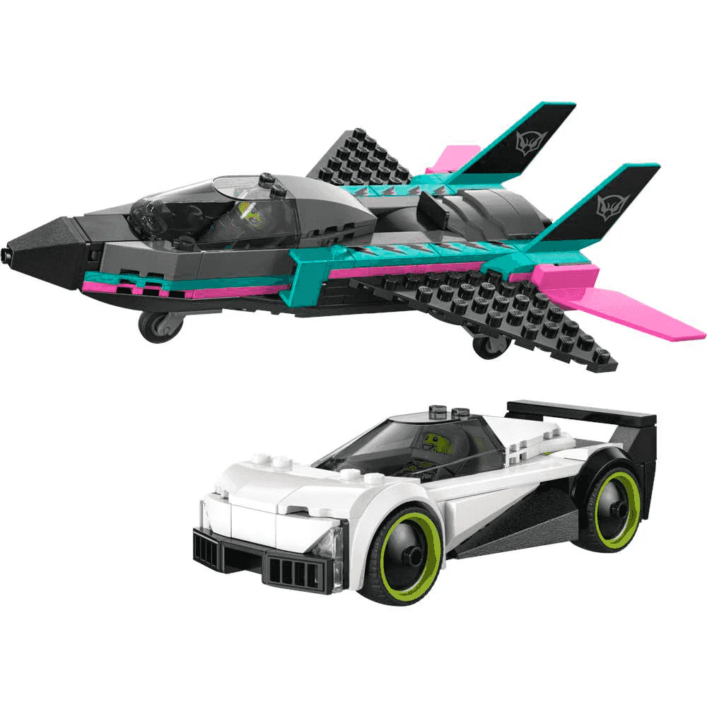LEGO City Jet vs. Coche Juego con Coche y Jet 60489