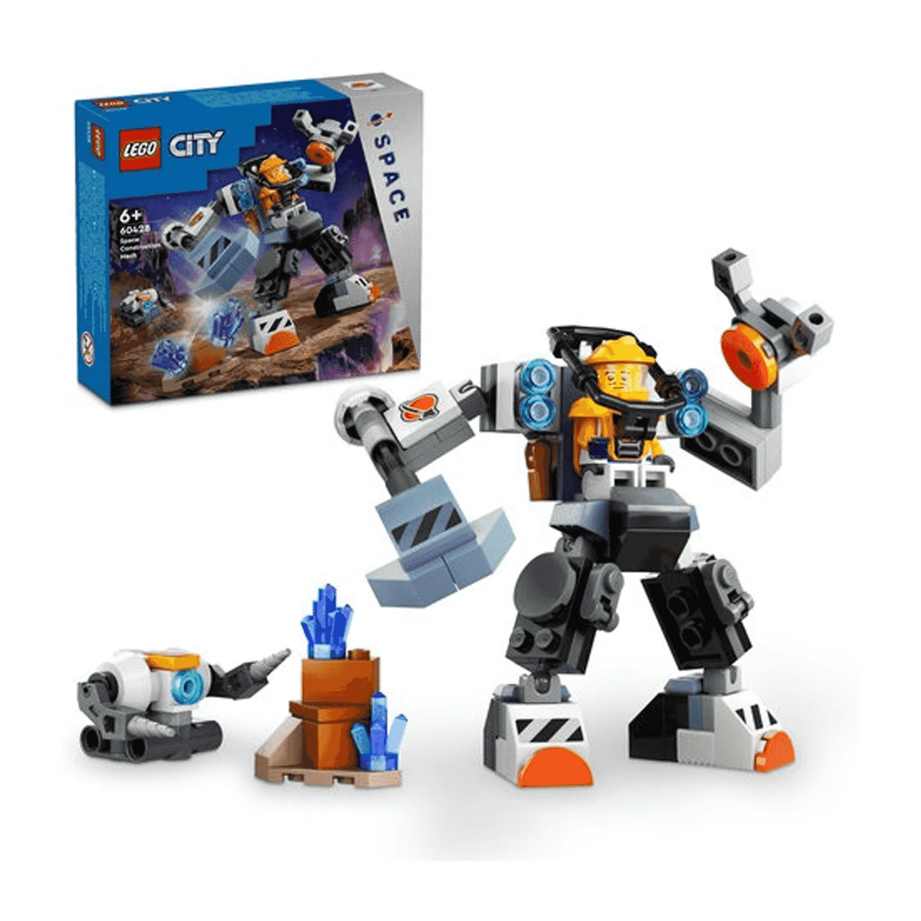 LEGO City Meca de Construcción Espacial Traje de juguete 60428