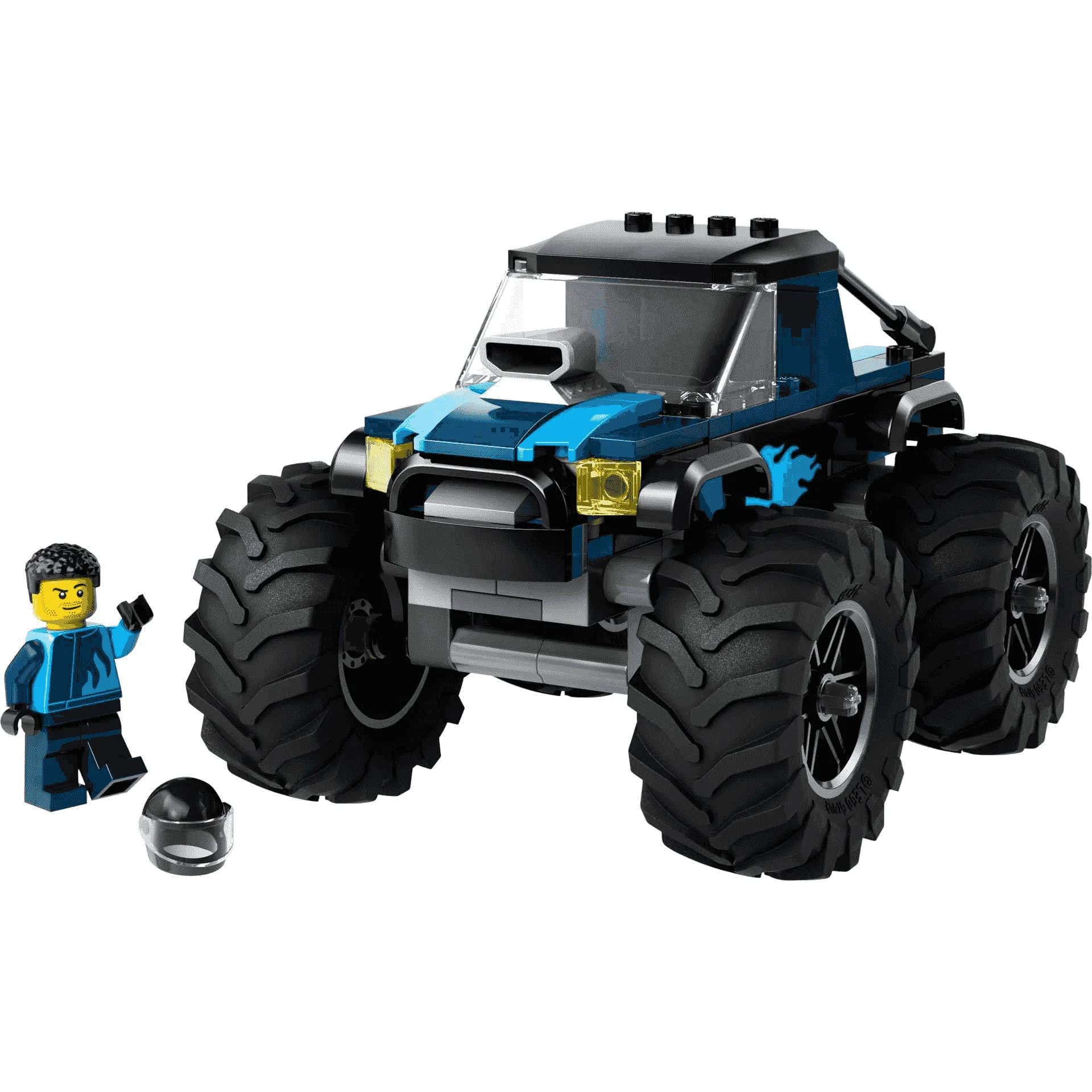LEGO City Monster Truck Azul Todoterreno de juguete 60402 - Image 2