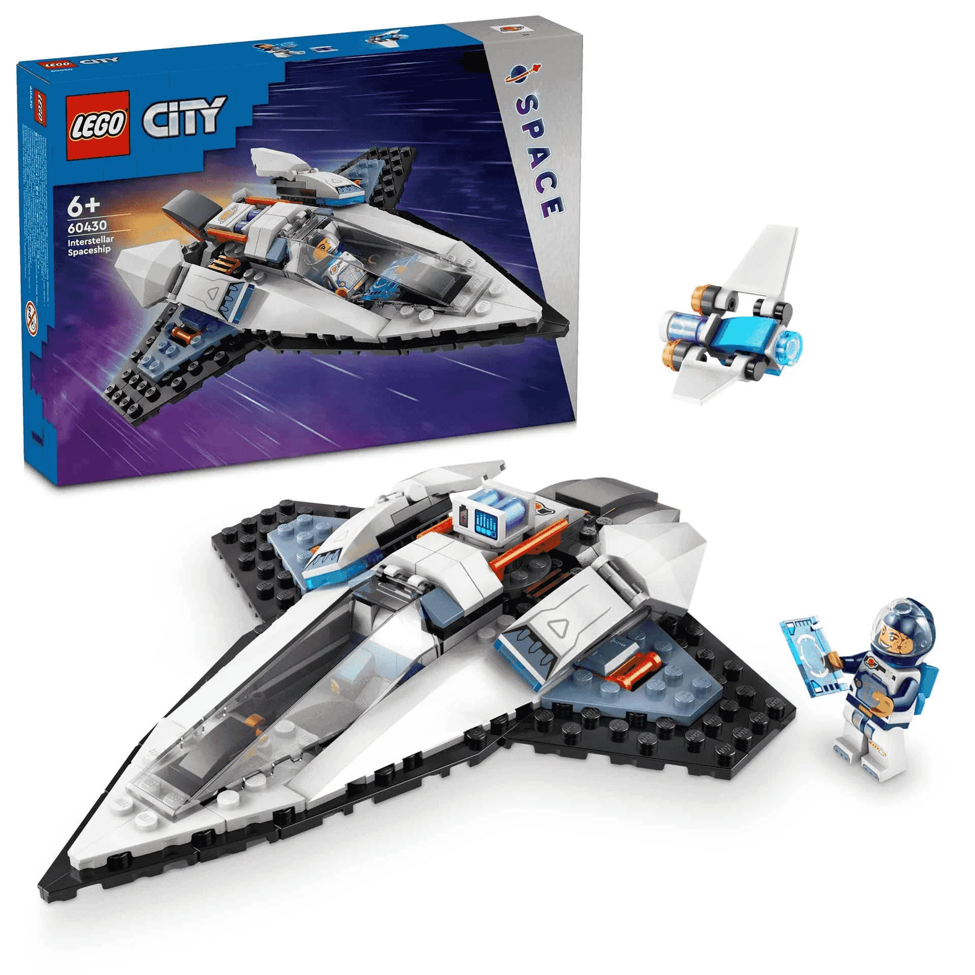 LEGO City Nave Espacial Interestelar Juego de juguetes 60430