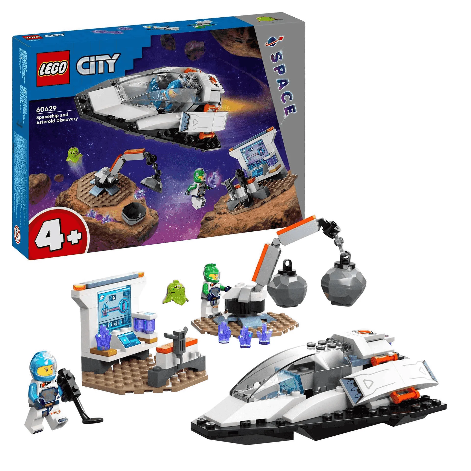 LEGO City Nave Espacial y Descubrimiento del Asteroide Set 60429