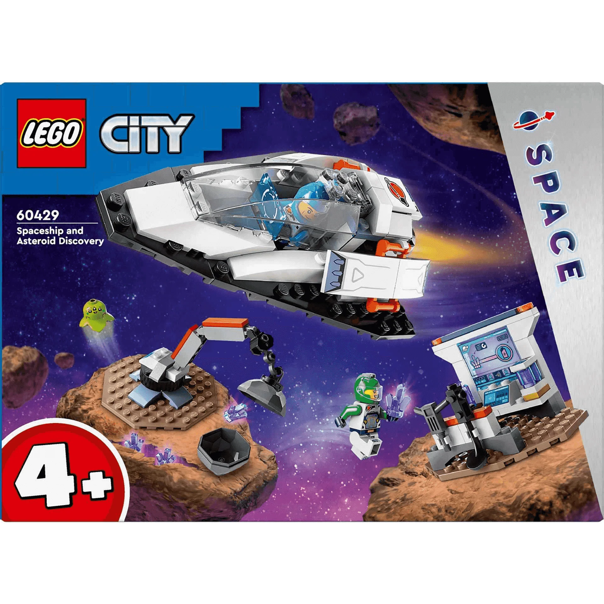 LEGO City Nave Espacial y Descubrimiento del Asteroide Set 60429 - Image 3