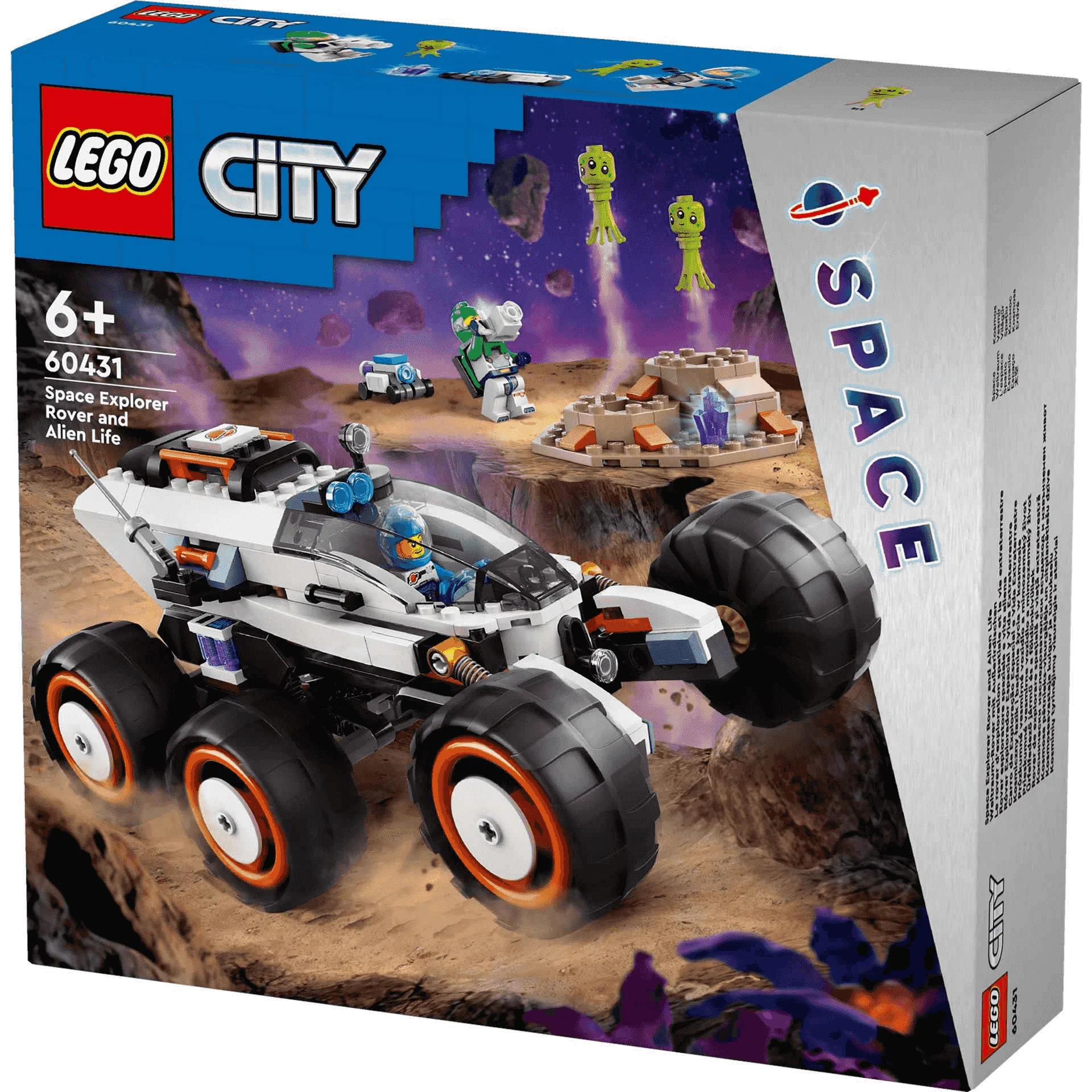 LEGO City Róver Explorador Espacial y Vida Extraterrestre 60431 - Image 4