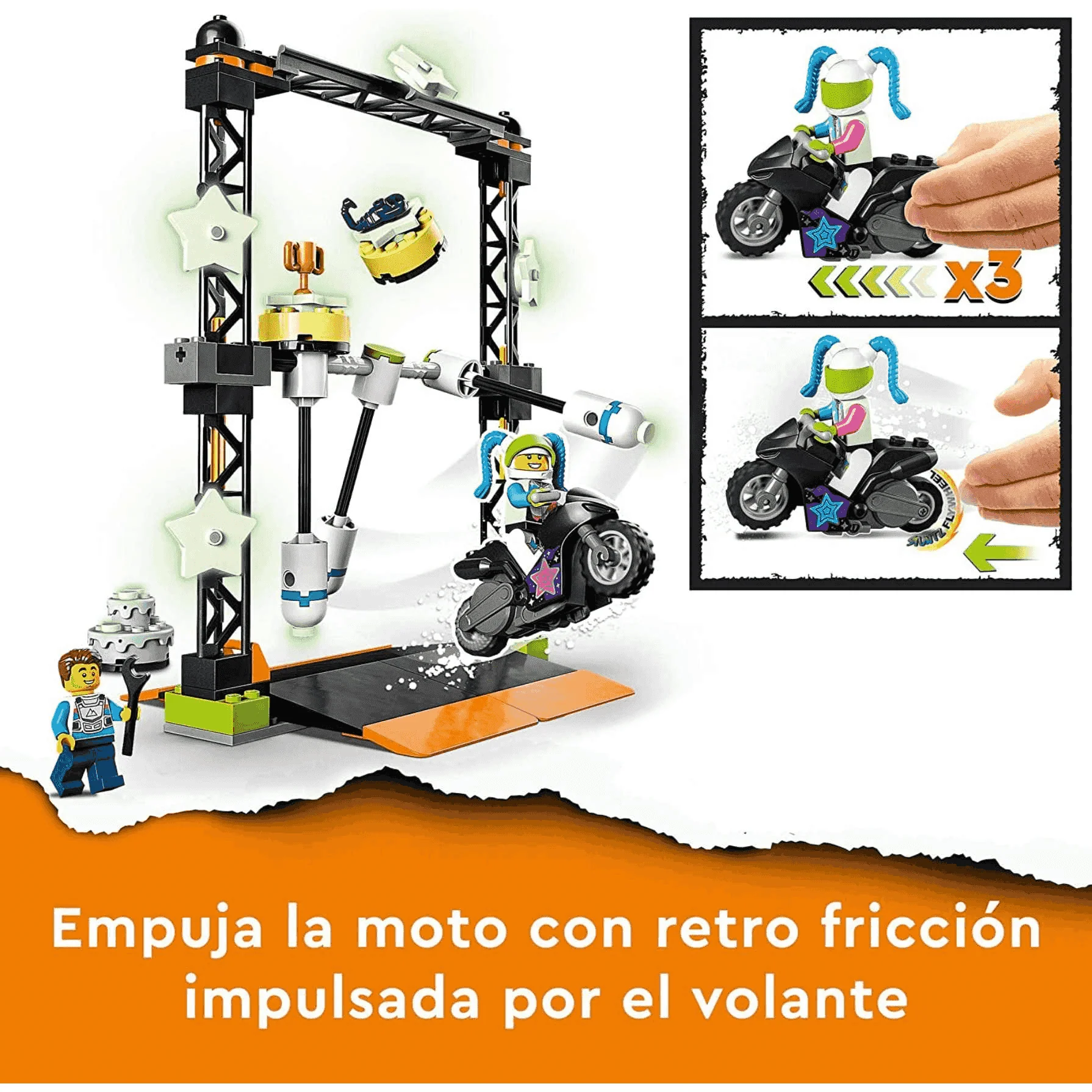 LEGO City Stuntz Desafío Acrobático 60341 - Image 4