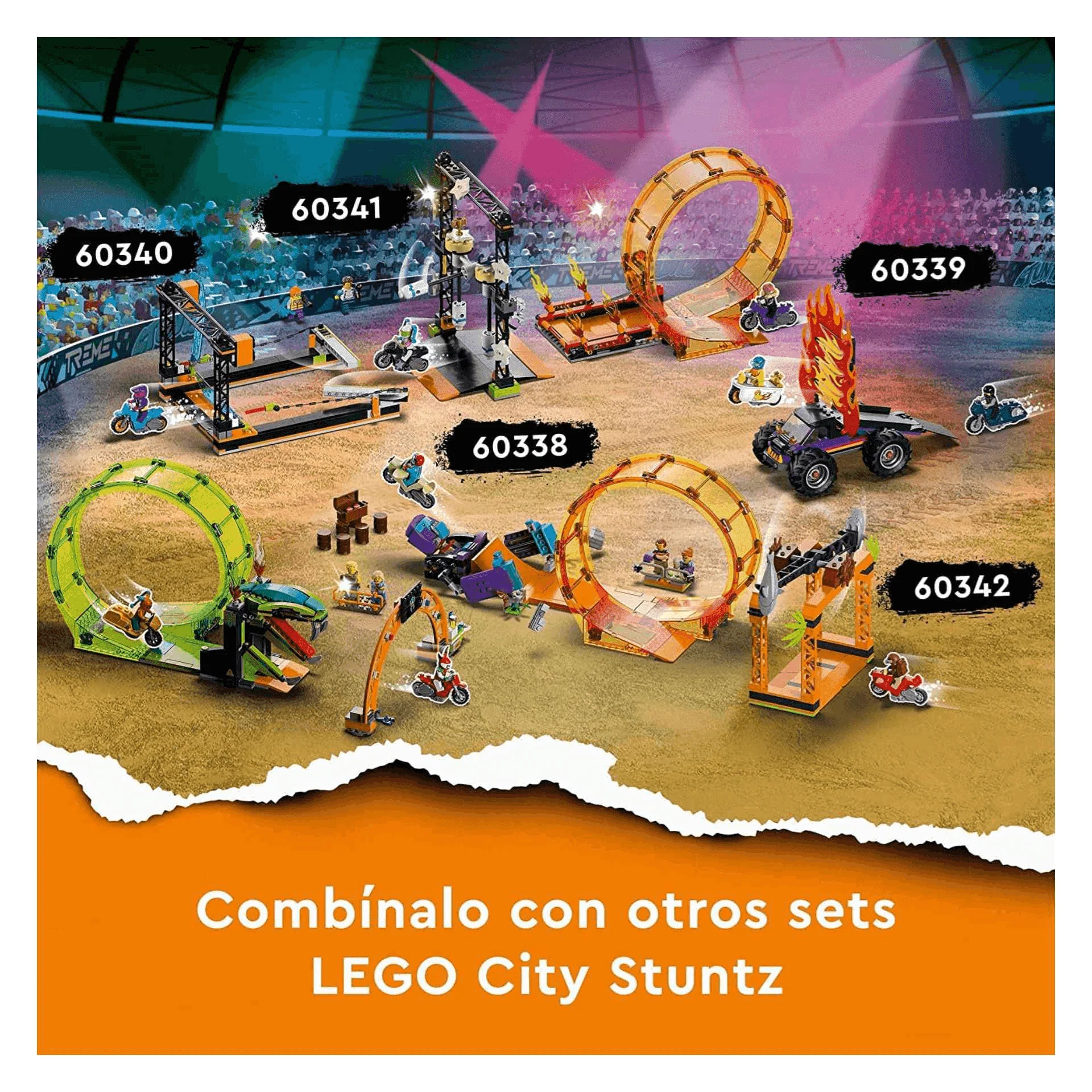 LEGO City Stuntz Desafío Acrobático 60341 - Image 7