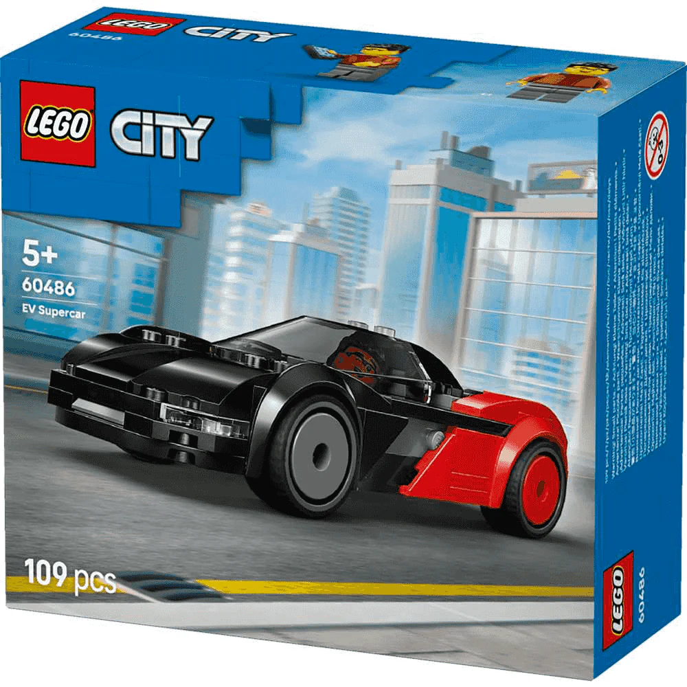 LEGO City Supercoche Eléctrico Kit para Construir 60486 - Image 3
