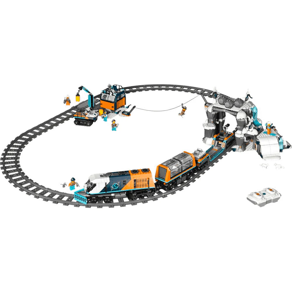 LEGO City Tren Expreso Polar Ártico de los Exploradores 60470 (1517 piezas) - 7+ años